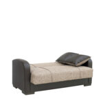 Καναπές Κρεβάτι Διθέσιος ArteLibre MARTINI Καφέ PU 154x84x84cm-AR14210016 - Image 4