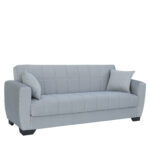 Καναπές Κρεβάτι Τριθέσιος ArteLibre DIEGO 3S Γκρι 210x84x86cm-AR14210222 - Image 2
