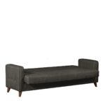 Καναπές Κρεβάτι Τριθέσιος ArteLibre GABRIEL 3S Γκρι 216x79x81cm-AR14210224 - Image 3