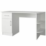 Γραφείο ArteLibre Gavdos Λευκό 120x52x75cm-AR14410019