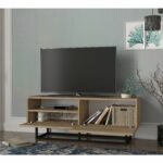 Έπιπλο Τηλεόρασης ArteLibre Ios Φυσικό 120x37x46cm-AR14410051 - Image 3