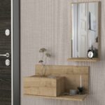 Έπιπλο Εισόδου ArteLibre RODOS Φυσικό 60x30x100cm-AR14410069
