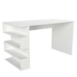 Γραφείο ArteLibre CLEORA Λευκό Μοριοσανίδα/Μελαμίνη 120x60x74cm-AR14410271