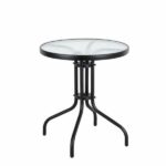 Τραπέζι Μεταλλικό ArteLibre EARTH Μαύρο Φ70x70cm-AR14450038