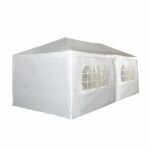 Κιόσκι ArteLibre Rania Λευκό PE 3x6x1.9-2.6m-AR14550004 - Image 2
