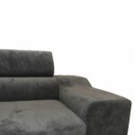 Καναπές Κρεβάτι Γωνιακός ArteLibre CASABLANCA Σκούρο Γκρι 280x203x78-93cm-AR14560001 - Image 2