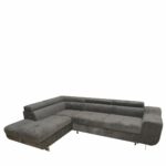 Καναπές Κρεβάτι Γωνιακός ArteLibre CASABLANCA Σκούρο Γκρι 280x203x78-93cm-AR14560001