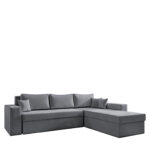 Καναπές Γωνιακός ArteLibre Αναστρέψιμος CAHABON Γκρι 280x210x79cm-AR14560020