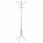 Καλόγερος ArteLibre TERAMO Ασημί Μέταλλο 48x48x177.5cm-AR14620024