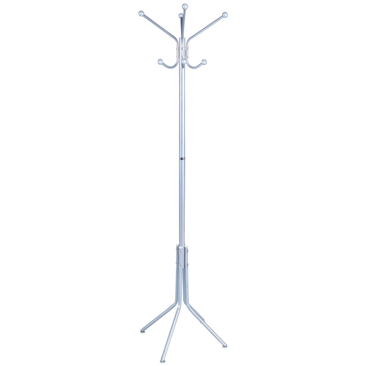 14620024 Καλόγερος ArteLibre TERAMO Ασημί Μέταλλο 48x48x177.5cm-AR14620024 - Image 1