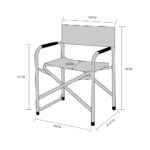 Καρέκλα Παραλίας ArteLibre Μέταλλο/Ύφασμα 54x45x78cm Σε 4 Χρώματα-AR14660022 - Image 3