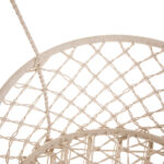 Κούνια ArteLibre BOA VISTA Λευκό Polycotton/Μέταλλο 60x50cm-AR14660067 - Image 2