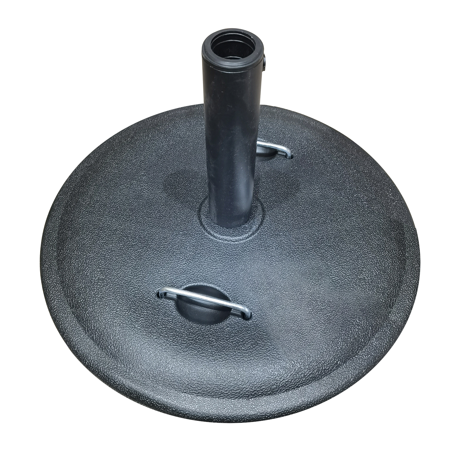 14660088-1 Βάση Ομπρέλας ArteLibre SELENE Μαύρο Τσιμέντο Φ50cm 25kg-AR14660088 - Image 1