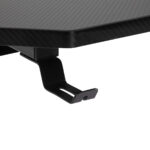 Γραφείο Gaming ArteLibre ORGANA Μαύρο Ξύλο/Μέταλλο 120x65x75cm-AR14760007 - Image 2