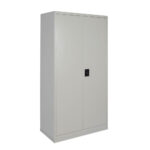 Φοριαμός ArteLibre DURIN Ανοιχτό Γκρι Μέταλλο 90x45x180cm-AR14800005