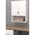 Ντουλάπι Μπάνιου ArteLibre SAMENTHA Λευκό Μοριοσανίδα 55x30x70cm-AR14870198 - Image 2