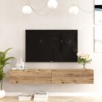 Έπιπλο Τηλεόρασης ArteLibre KENT Πεύκο Μοριοσανίδα 180x31.6x29.6cm-AR15350031