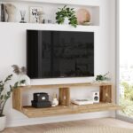 Έπιπλο Τηλεόρασης ArteLibre BERKSHIRE Πεύκο Μοριοσανίδα 140x31.6x29.6cm-AR15350035 - Image 4