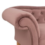 ΑΝΑΚΛΙΝΔΡΟ T.CHESTERFIELD ΣΑΠΙΟ ΜΗΛΟ ΒΕΛΟΥΔΟ NIOVI HM3008.05 ΔΕΞΙ ΜΠΡΑΤΣΟ 187x61x82Y - Image 6