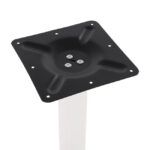 ΒΑΣΗ ΜΕΤΑΛΛΙΚΗ ΛΕΥΚΗ ΜΑΤ 40X40X72Υεκ. HM414.12 - Image 4
