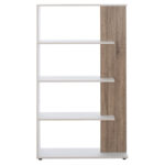 ΒΙΒΛΙΟΘΗΚΗ HARVEY HM8770 80X23X141 ΛΕΥΚΟ - Image 3
