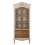 ΒΙΤΡΙΝΑ MELODY HM7007.01 ΕΚΡΟΥ ΚΑΦΕ ΠΑΤΙΝΑ 75.50Χ39Χ190 εκ. - Image 2