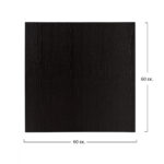 ΕΠΙΦΑΝΕΙΑ ΤΡΑΠΕΖΙΟΥ ΑΠΟ MDF 60Χ60 εκ. ΜΑΥΡΗ HM8437.02 - Image 2