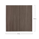 ΕΠΙΦΑΝΕΙΑ ΤΡΑΠΕΖΙΟΥ ΑΠΟ MDF 60Χ60 εκ. HM8437.01 ΣΤΑΧΤΙ ΜΑΥΡΟ - Image 2