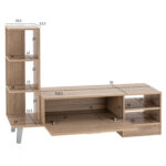 ΕΠΙΠΛΟ ΤΗΛΕΟΡΑΣΗΣ ADISON HM2250.02 SONAMA 150x36x96Υ εκ. - Image 3