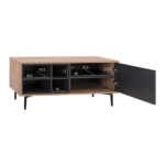 ΕΠΙΠΛΟ TV MARGARIT HM8676 ΜΑΥΡΟ ΜΕ ΦΥΣΙΚΟ 98x39,5x44,5Υ εκ. - Image 3