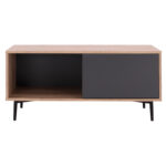 ΕΠΙΠΛΟ TV MARGARIT HM8676 ΜΑΥΡΟ ΜΕ ΦΥΣΙΚΟ 98x39,5x44,5Υ εκ. - Image 5