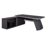 ΓΡΑΦΕΙΟ ΕΠΑΓΓΕΛΜΑΤΙΚΟ ΑΡΙΣΤΕΡΗ ΓΩΝΙΑ ROSEWOOD HM2083L 220X180X76Υεκ. - Image 3