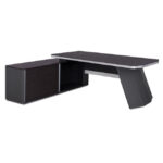 ΓΡΑΦΕΙΟ ΕΠΑΓΓΕΛΜΑΤΙΚΟ ΑΡΙΣΤΕΡΗ ΓΩΝΙΑ ROSEWOOD HM2083L 220X180X76Υεκ. - Image 4