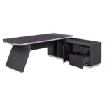 ΓΡΑΦΕΙΟ ΕΠΑΓΓΕΛΜΑΤΙΚΟ ΔΕΞΙΑ ΓΩΝΙΑ ROSEWOOD HM2084R 220X180X76Υ εκ. - Image 3