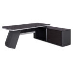 ΓΡΑΦΕΙΟ ΕΠΑΓΓΕΛΜΑΤΙΚΟ ΔΕΞΙΑ ΓΩΝΙΑ ROSEWOOD HM2083R 220X180X76Υ εκ. - Image 4