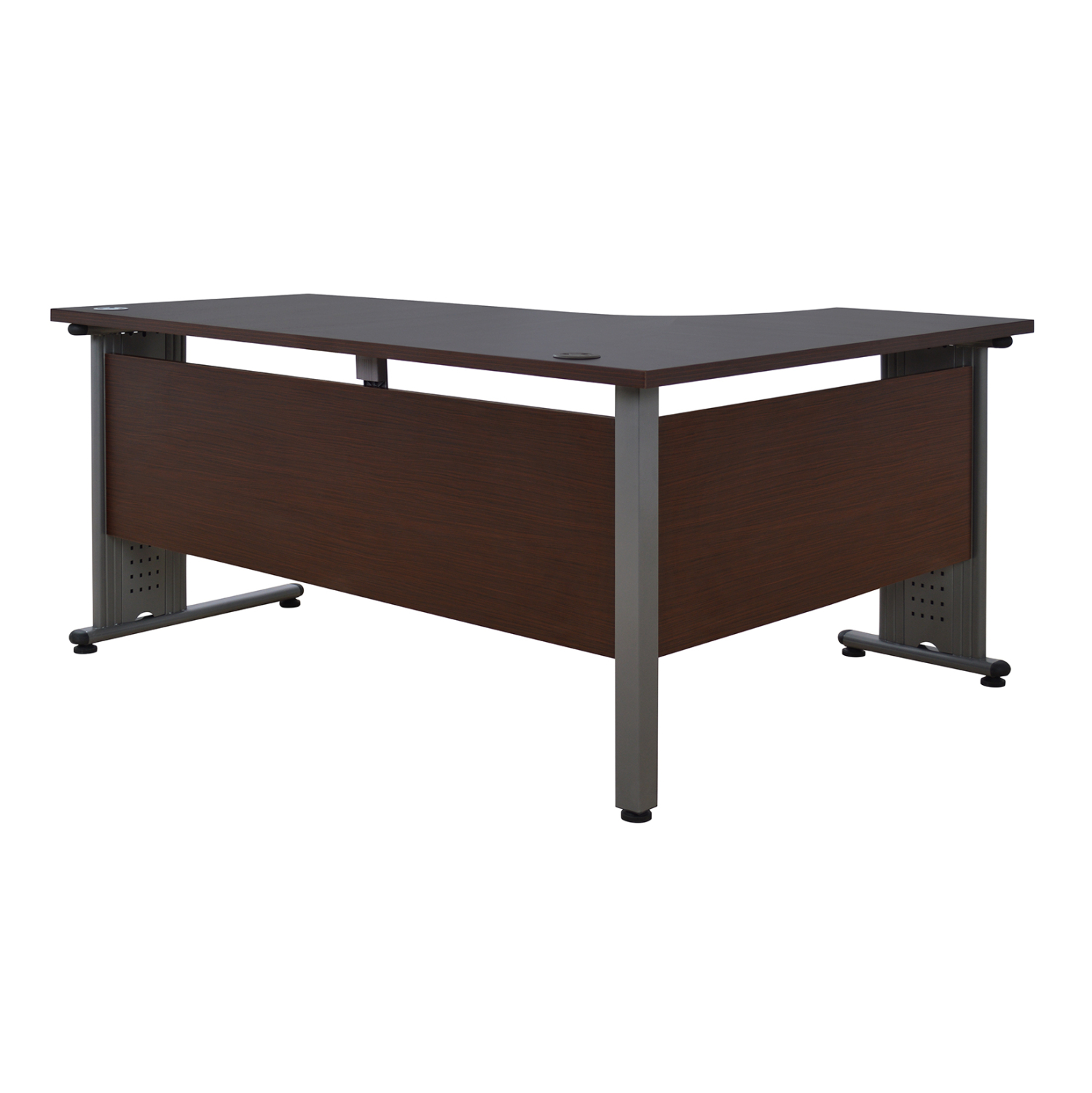 grafeio-epaggelmatiko-fb9204312l-wenge-a ΓΡΑΦΕΙΟ ΕΠΑΓΓΕΛΜΑΤΙΚΟ VANCE HM2043.12L WENGE ΑΡΙΣΤΕΡΗ ΓΩΝΙΑ 160X120X75Υ εκ. - Image 1