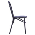ΚΑΡΕΚΛΑ ΑΛΟΥΜΙΝΙΟΥ CONRAD ΤΥΠΟΥ ΒΙΕΝΝΗΣ ΜΑΥΡΟ RUSTY HM5557.01 42x52x88,5 εκ. - Image 4