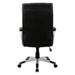 Καρέκλα Γραφείου ArteLibre ΡHNH Μαύρο PU 61.5x69x109-117cm-AR14240004 - Image 4