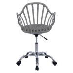 ΚΑΡΕΚΛΑ ΓΡΑΦΕΙΟΥ BECKY HM8457.10 ΣΕ ΓΚΡΙ ΧΡΩΜΑ 57Χ57Χ96 ΕΚ - Image 6