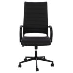 ΚΑΡΕΚΛΑ ΓΡΑΦΕΙΟΥ SUPERIOR HM1165.01 ΜΑΥΡΟ PU ΔΙΕΥΘΥΝΤH 62x71,5x113 εκ. - Image 3