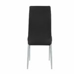 Καρέκλα ArteLibre ROSE Μαύρο PVC 53x39x96cm-AR14320017 - Image 2
