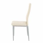 Καρέκλα ArteLibre ROSE Μπεζ PVC 53x39x96cm-AR14320018 - Image 4