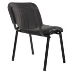 ΚΑΡΕΚΛΑ JANISHA HM1010.01 ΜΕ ΔΕΡΜΑΤΙΝΗ PU ΜΑΥΡΟ 553,5x59x77 εκ. - Image 5