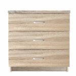 Συρταριέρα ArteLibre HAYHURST Φυσικό Χρώμα 60x40x63cm-AR14370010