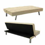 Καναπές-κρεβάτι Travis   3θέσιος με ύφασμα μπεζ 175x83x74εκ-PK035-000025 - Image 4