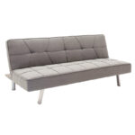 Καναπές-κρεβάτι Travis   3θέσιος ύφασμα γκρι 175x83x74εκ-PK035-000061