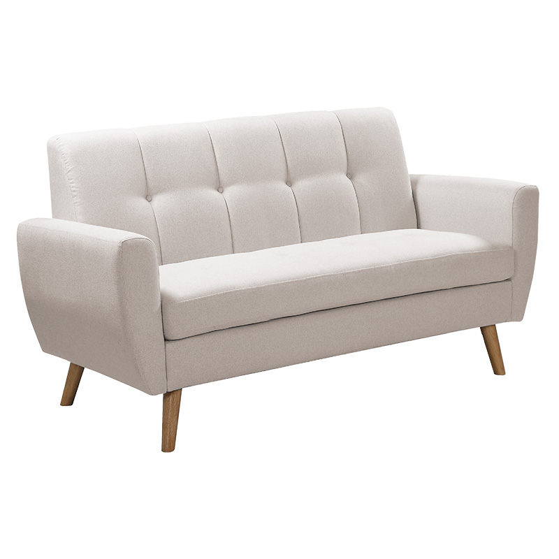 035-000075 Καναπές Decency 2θέσιος ύφασμα μπεζ 149x75x86εκ-PK035-000075 - Image 1