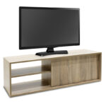Έπιπλο τηλεόρασης ECO TV   χρώμα sonoma 120x40x38 εκ-PK043-000073