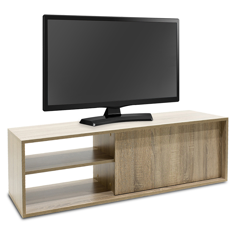 043-000073 Έπιπλο τηλεόρασης ECO TV χρώμα sonoma 120x40x38 εκ-PK043-000073 - Image 1