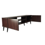 Έπιπλο τηλεόρασης Icarus   μελαμίνης καρυδί-wenge 150x32x46εκ-PK049-000077 - Image 3